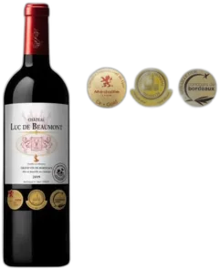 photo du vin Château Luc de Beaumont 2019 Blaye Côtes de Bordeaux Vin Rouge de Bordeaux