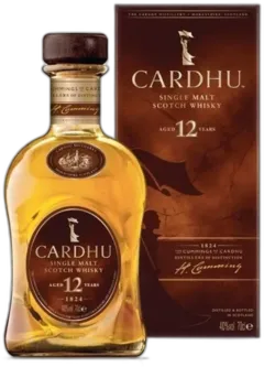 photo du vin Whisky Cardhu 12 Ans Single Malt Scotch Whisky