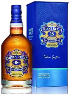 photo du vin Whisky Chivas Regal 18 Ans Blended Whisky Ecosse Sous