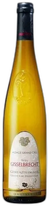 image du vin Gisselbrecht 2016 Gewürztraminer Grand Cru Frankstein Vin Blanc d’Alsace