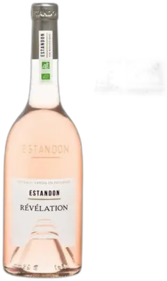 photo du vin Estandon Révélation Bio 2021 Coteaux Varois en Provence Vin Rosé de Provence
