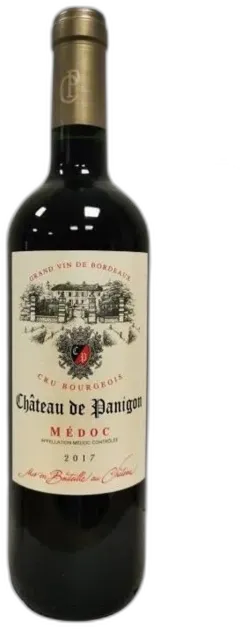 illustration du vin Château de Panigon 2017 Médoc Cru Bourgeois Vin Rouge de Bordeaux