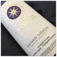 photo du vin Sassicaia 2000 Eta