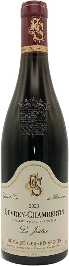 vue du vin Gevrey Chambertin "la Justice"