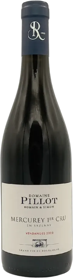 vue du vin Mercurey 1er Cru "en Sazenay"