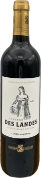 photo du vin Lussac Saint Emilion Rouge Aop Cuvée Prestige 2020 Château des Landes