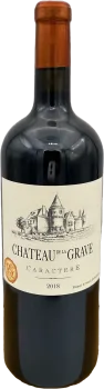 illustration du vin Côtes de Bourg Rouge Aop Caractère 2020 Château de la Grave