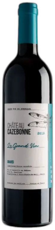 illustration du vin Château Cazebonne Aop Graves Grand Vin Rouge 2022