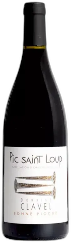 photo du vin Domaine Clavel Aop Pic-Saint-Loup Bonne Pioche 2023