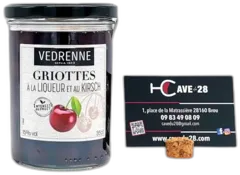 image du vin Fruits à l’Eau-de-Vie Griottes à la et au Kirsch Maison Védrenne