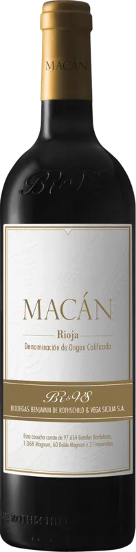 photo du vin Macán 2020 Benjamin de Rothschild & Vega Sicilia
