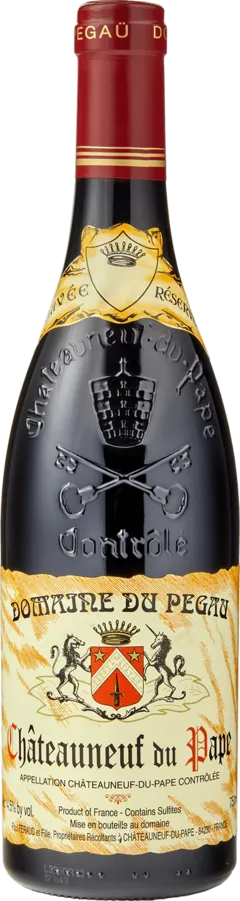 photo du vin Domaine du Pegau Châteauneuf-du-Pape Cuvée Réservée Rouge
