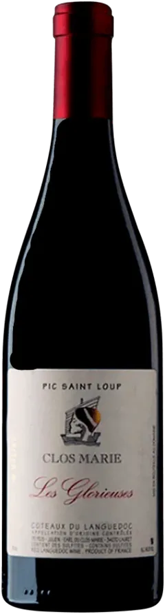 capture du vin Clos Marie Pic Saint-Loup les Glorieuses