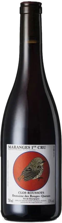 aperçu du vin Domaine des Rouges Queues Maranges 1er Cru les Clos Roussots