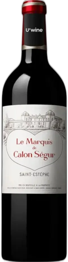 aperçu du vin le Marquis de Calon Segur Saint Estephe