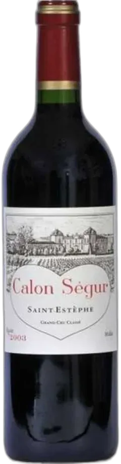 illustration du vin Chateau Calon Ségur Saint Estephe
