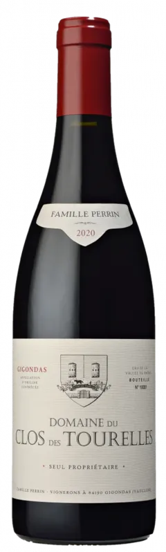 aperçu du vin Famille Perrin Gigondas Domaine du Clos des Tourelles 2020