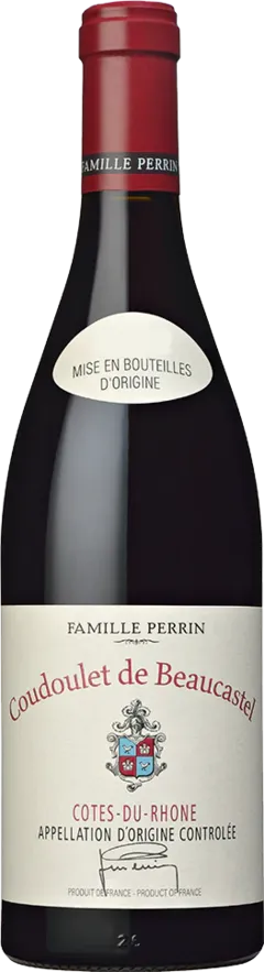 photo du vin Famille Perrin Côtes-du-Rhône Coudoulet de Beaucastel