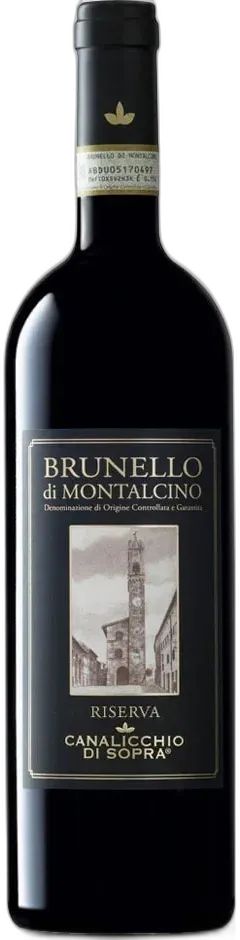 photo du vin Brunello di Montalcino Docg Riserva Jeroboam en Bois Canalicchio di Sopra