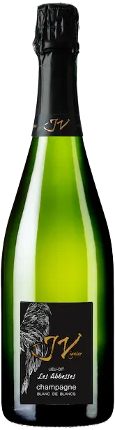 vue du vin Champagne J. Vignier Champagne Brut Blanc de Blancs les Abbesses