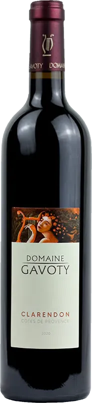 image du vin Domaine Gavoty Côtes de Provence Cuvée Clarendon Rouge