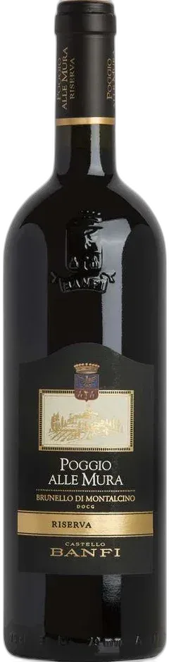 photo du vin Brunello di Montalcino Docg Riserva 2018 Poggio Alle Mura Jéroboam Banfi