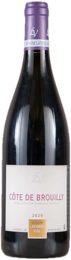 capture du vin Domaine Lafarge-Vial Côte de Brouilly