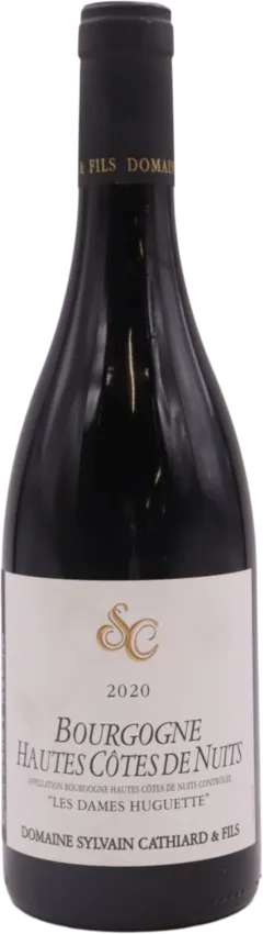 vue du vin Domaine Sylvain Cathiard Bourgogne Hautes-Cotes de Nuits les Dames Huguettes