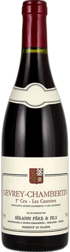 photo du vin Gevrey-Chambertin Premier Cru les Cazetiers Domaine Serafin