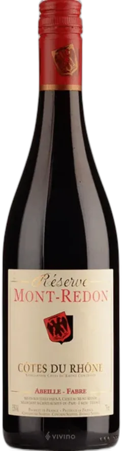 aperçu du vin Cotes du Rhone Reserve Rouge Chateau Mont-Redon