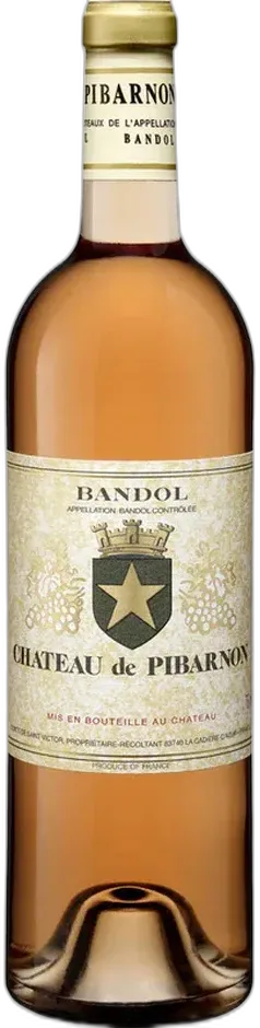 capture du vin Bandol Rose' Chateau de Pibarnon