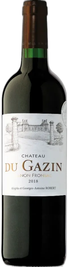 image du vin Bordeaux Aoc Canon Fronsac Château de Gazin