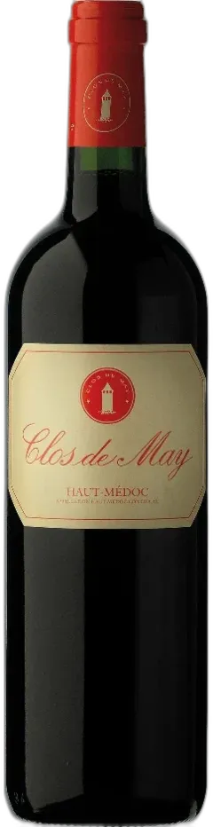 photo du vin Bordeaux Aoc Haut Medoc Cru Bourgeois Clos de May
