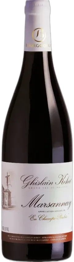 photos du vin Marsannay Aoc Champs-Perdrix Rouge Domaine Ghislain Kohut