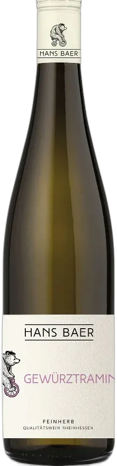 illustration du vin Gewurztraminer Rheinhessen Feinherb Hans Baer