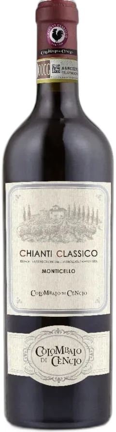 illustration du vin Chianti Classico Docg Monticello Colombaio di Cencio