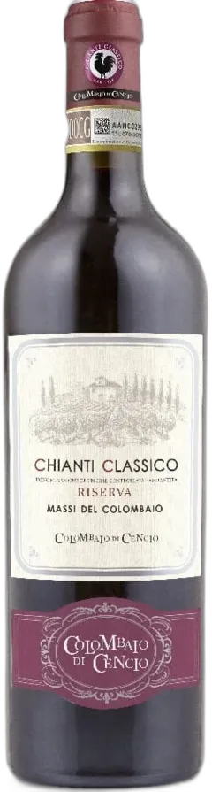 photo du vin Chianti Classico Docg Massi Del Colombaio Riserva Colombaio di Cencio