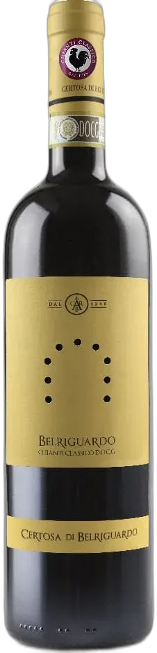 vue du vin Chianti Classico Docg Certosa di Belriguardo