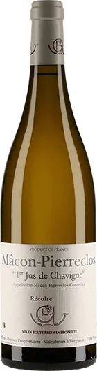 photo du vin Domaine Guffens-Heynen Mâcon-Pierreclos "Premier Jus de Chavigne" 2022