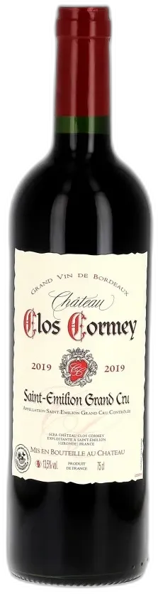 photos du vin Saint-Emilion Grand Cru Château Clos Cormey 2020