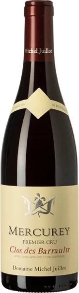 illustration du vin Mercurey 1er Cru Aoc Clos des Barraults Domaine Juillot 2023