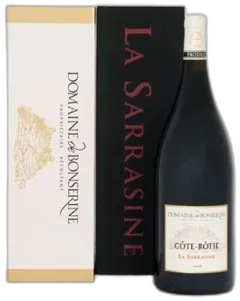 vue du vin Magnum Côte-Rôtie "la Sarrasine" Domaine de Bonserine en 2023