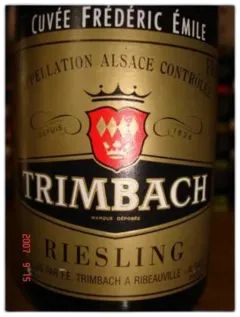 photo du vin Riesling Frederic Emile Trimbach