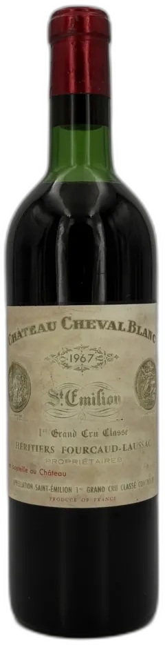 photo du vin Château Cheval Blanc 1967 Saint-Emilion 1er Grand Cru Classé A