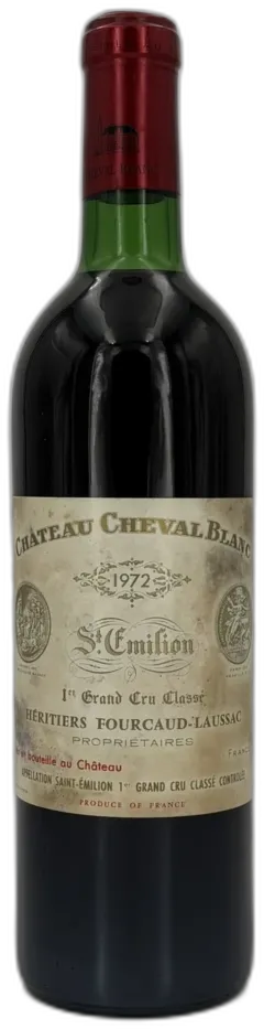 photo du vin Château Cheval Blanc 1972 Saint-Emilion 1er Grand Cru Classé A