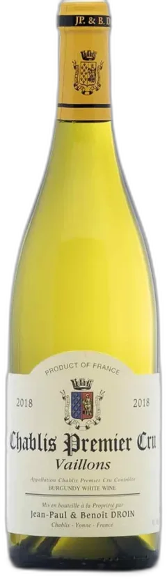 image du vin Chablis Premier Cru Vaillons 2018