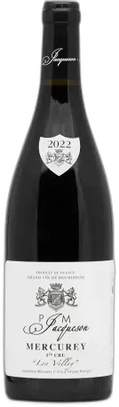 image du vin Mercurey Premier Cru Rouge 2022 "les Velley"