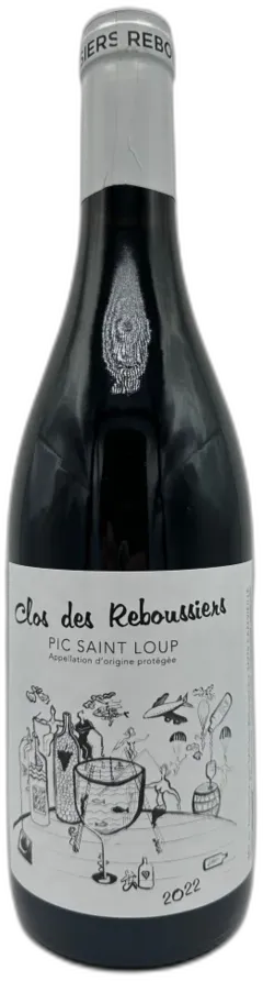 illustration du vin Clos des Reboussiers Pic Saint Loup Languedoc Roussillon France