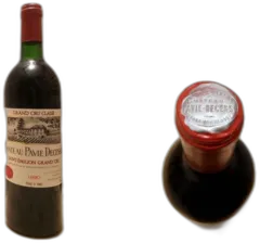capture du vin Château Pavie Decesse 1990