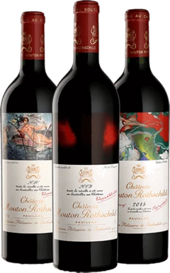 photo Château Mouton Rothschild Magnums 2009 2010 2015